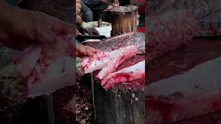 Katla Fish Cutting |  Amazing Cutting Skills। Big Catla Fish Cutting #bdfishcutting