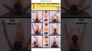 weight loss exercises at home/belly fat burning YOGA/full body workout for women #shorts #wowhealth