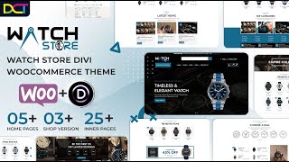 Watches divi watch store theme