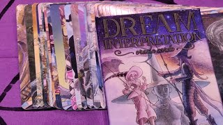 Dream Interpretation Oracle Cards, Lo Scarabeo, Unboxing Flip Through and Meaning