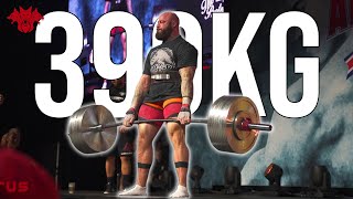 390kg/860lbs Deadlift ft.Gavin Prosser | Under 105KG