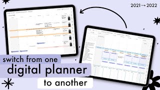 How to Switch from One Digital Planner to Another | Storing, Printing Digital Planners