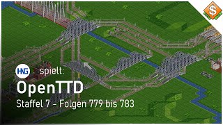 OpenTTD Staffel 7 - Folgen 779 bis 783 🚄 OpenTTD [Deutsch]