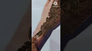 shorts# beautiful #back #hand# henna# design