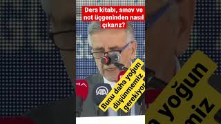 Erol Göka: Ders kitabı, sınav ve not üçgeninden çıkmalıyız. Bunu yoğun bir şekilde düşünmeliyiz…