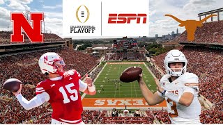 College Football 25 Dynasty PLAYOFFS: #9 Nebraska @ #6 Texas! Raiola takes on Ewers!