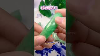 翡翠珠寶：摔斷5節的翡翠手鐲，通過無橫修復完美如初，一起看看修復的過程吧！ #緬甸翡翠 #翡翠 #翡翠珠寶 #翡翠手鐲