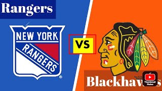 Rangers vs Blackhawks First Time Opener #nyr