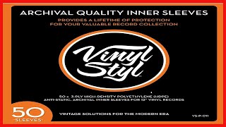 Great product -  Vinyl Styl® 12 Inch Vinyl Record Archive Quality Inner Sleeves - 50 Pack