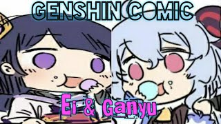 Genshin Comic " Ei & Ganyu "