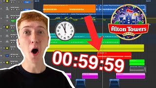 I made a song in ONE HOUR at ALTON TOWERS !!!