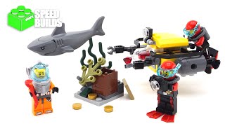 LEGO City 60091 Deep Sea Starter Set - 4K LEGO Speed Build