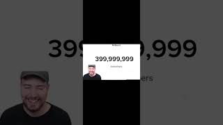 Mr beast hit 400M subscribers