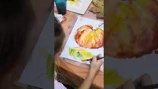 Рисуем тыковки, группа 4-6 лет)