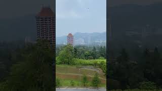 VIEW INDAH DARI GENTING HIGHLAND!!!🥰 #malaysia #jalanjalan #liburan #gentinghighlands #fyp #viral