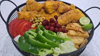 cooking : Cooking  delicious and easy popcorn chicken|popcorn chicken