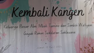 🔴 LIVE REUNI ||  KEMBALI KANGEN  KEL. ALM. MBAH TUMINO || NJ AUDIO PRO ( mas BULE )