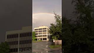 The best rainbow 🌈 sighting in falls church Virginia today !