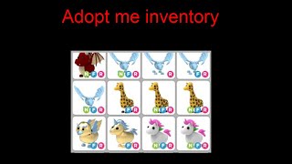 All my Items In Adopt Me - Inventory Overview