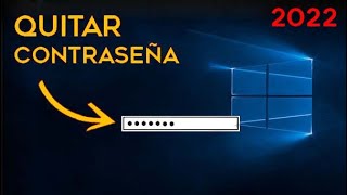 COMO QUITAR CONTRASEÑA DE INICIO DE SESION - Windows 10