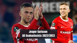 Jesper Karlsson || All Goals & Assists 2022/2023  • AZ Alkmaar