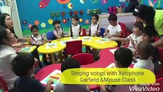 Boys’ Class: Singing with a Xylphone!