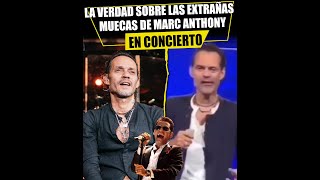 La verdad sobre las extrañas muecas de Marc Anthony en concierto