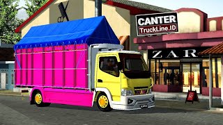 SHARE MOD BUSSID ||| TRUCK CANTER N3 LINE ID ALDOVADEWA TERBARU ||| BUS SIMULATOR INDONESIA v3.6