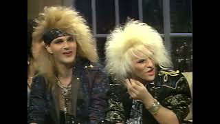 Poison - interview on Joan Rivers Show, April 14,1987 (HD 60fps)