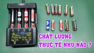 Chưa ai test cho các bạn xem Pin tiểu Thông Dụng nào tốt nhất, kém nhất | PTA-ND