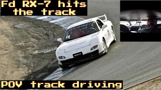 FD RX-7 Hits the track AutoX