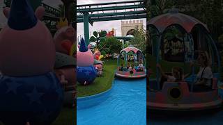 Peppa pig world water ride at Paultons Theme Park #kidsvideo #fun #themepark