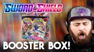 Pokemon Sword and Shield BOOSTER BOX BREAK! WE STRIKE GOLD!