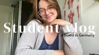 Student VLOG | studying for finals in my second language | Study with me