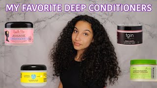 My Favorite Deep Conditioners for Curly Hair