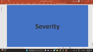 What is mean by severity Software Development: In software development and testing, severity is used