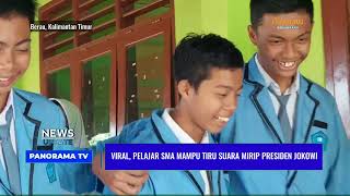 Viral, Pelajar SMA Mampu Tiru Suara Mirip Presiden Joko Widodo