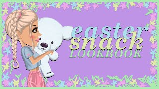 EASTER SNACK LOOKBOOK | MOVIE STAR PLANET