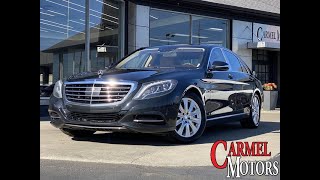 2014 Mercedes-Benz S 550 4.6L V8 Twin Turbo For Sale Walk-Around Quick Tour at Carmel Motors Indy