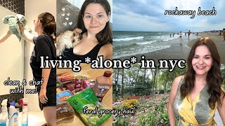 Living *ALONE* in NYC... for the first time ever | a chatty vlog.