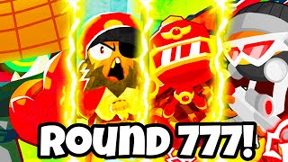 I GOD BOOSTED PAGAGON QUARTET VS ROUND 777! BTD6