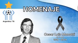 Cesar Luis Menotti (EL FLACO) - HOMENAJE - (Q.E.P.D)