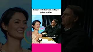 esposa do bolsonaro pede pix todos os dias