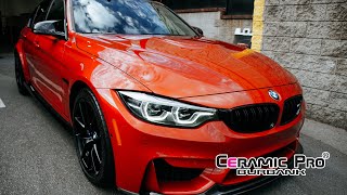 2018 BMW M3 - Full Body Detailing + Ceramic Coating and more! | Ceramic Pro Burbank (EPS 3)