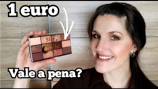 Nova paleta por 1 euro de LE DUE MAKEUP. Review e opinião.