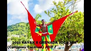 2023 GRENADA X KAYAK SOCA MIX. Part 1 (Carriacou Carnival) - JOIE T