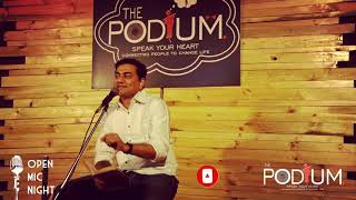 THE PODIUM - DR. PRANAV DAVE ( POET )