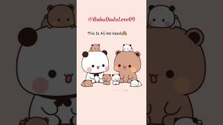 This is all we need🥰 #bubu #cute #dudu #cartoon #peachuandgoma #viral #shorts #bubududulove09