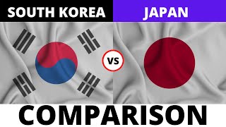 South Korea vs Japan - Country Comparison | Japan vs South Korea - Country Comparison