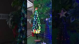 Christmas Tree #3d #christmastree #ledfan #3ddisplay #holographic #advertising #fyp